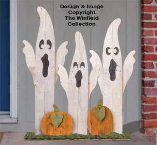 Pallet Wood Ghostly Trio Pattern - The Winfield Collection