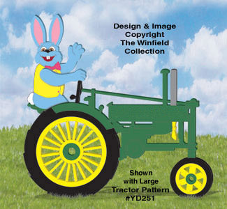 Easter Bunny Tractor Driver Pattern - The Winfield Collection