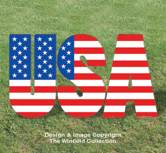 Large Patriotic USA Display Pattern - The Winfield Collection