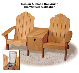 Cowboy Cooler/Twin Seater Plans - The Winfield Collection