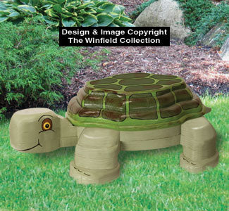 Giant 3D Layered Turtle Pattern - The Winfield Collection