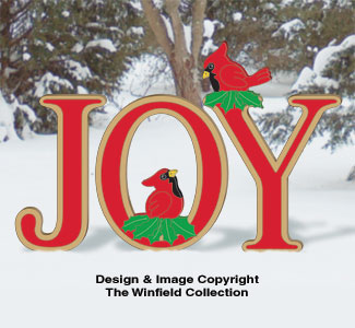 Cardinal JOY Woodcraft Pattern - The Winfield Collection