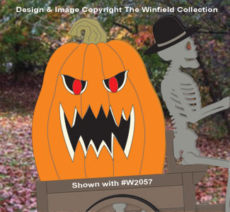 Evil Pumpkin Cargo Pattern - The Winfield Collection
