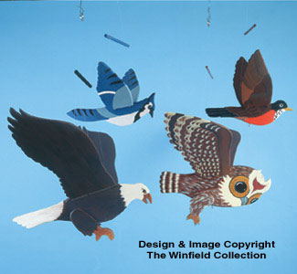 Wind Mobiles #2 Woodcraft Pattern - The Winfield Collection
