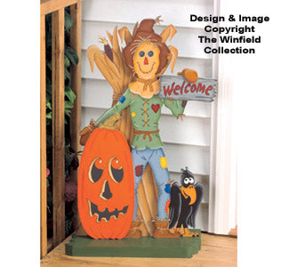 Welcome Scarecrow Woodcraft Pattern - The Winfield Collection