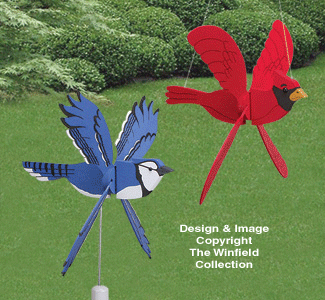 Whirling Wing Whirligigs Two Pattern Set (W1469WG & W1470WG) - The Winfield Collection