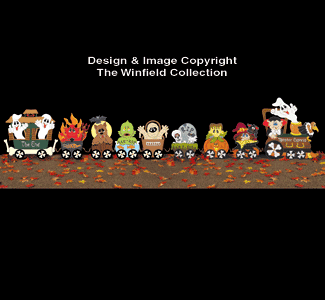 Medium Monster Express Pattern Set (HH462 & W1799) - The Winfield Collection