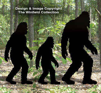 BIgfoot Family Woodcraft Pattern Set (W1707 & W1935) - The Winfield Collection