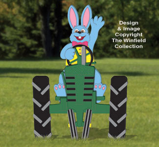 Waving Bunny & Tractor Pattern Set (YD252 & W1982) - The Winfield Collection
