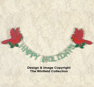 Indoor Cardinal Message Pattern(F) - The Winfield Collection