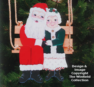 Swinging Clauses Woodcraft Pattern - The Winfield Collection