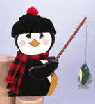 Fishin' Penguin Woodcrafting Pattern - The Winfield Collection