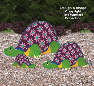 Garden Turtles Woodcraft Pattern - The Winfield Collection
