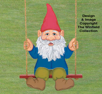 Swinging Gnome Wood Pattern - The Winfield Collection