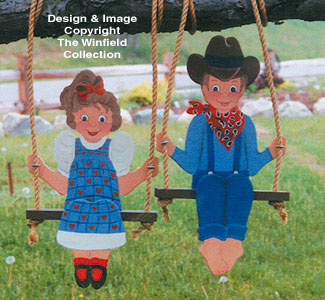 Swingin' Kids Woodcraft Pattern - The Winfield Collection