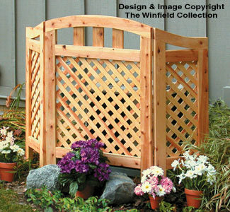 Decorative Screen Woodworking Plan - The Winfield Collection