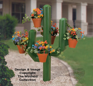 Landscape Timber Cactus Woodcraft Pattern - The Winfield Collection