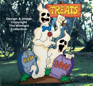 Playful Ghosts Pattern - The Winfield Collection