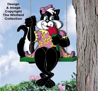 Skunk Swinger Woodcraft Pattern - The Winfield Collection