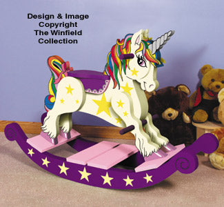 Unicorn Rocking Horse Plan - The Winfield Collection