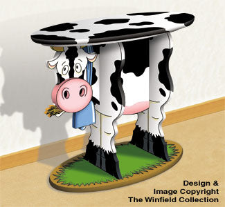 Cow Wow! Table Pattern - The Winfield Collection