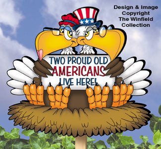 Proud Old Eagles Pattern - The Winfield Collection