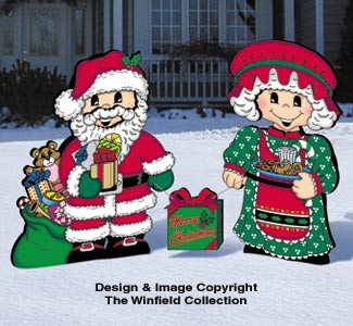 Dress-Up Darlings Santa & Mrs. Claus Outfits Pattern - The Winfield Collection