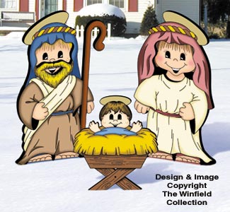 Dress-Up Darlings Nativity Outfits Pattern - The Winfield Collection