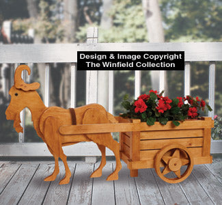 Garden Goat and Cart Pattern Set (Z-1530 & 1860) - The Winfield Collection