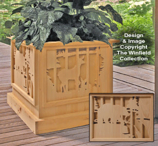 Scenic Plant Box Pattern Set - The Winfield Collection