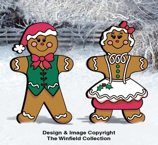 Gingerbread Couple - Sweeties Pattern - The Winfield Collection