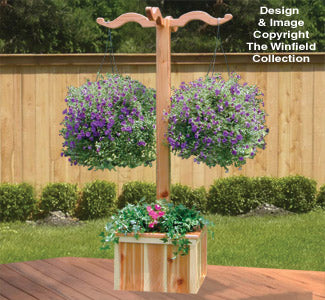 Hanging Planter Box Plans - The Winfield Collection