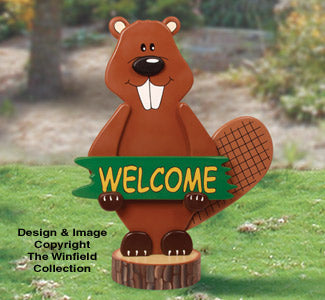 Eager Beaver Greeter Pattern - The Winfield Collection