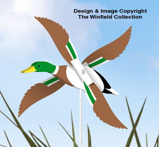 Mallard Duck Whirligig Pattern - The Winfield Collection