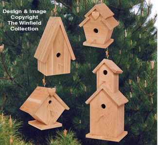 Birdhouse Village Pattern - The Winfield Collection