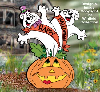 Ghosts-A-Poppin' Pattern - The Winfield Collection