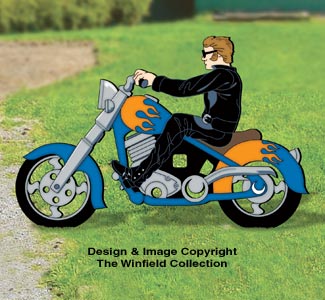 Biker Woodcraft Pattern - The Winfield Collection