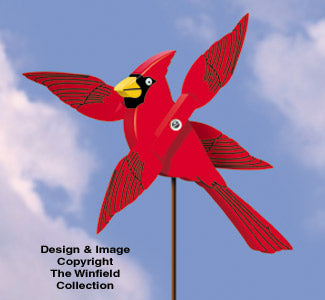 Cardinal Whirligig Pattern - The Winfield Collection
