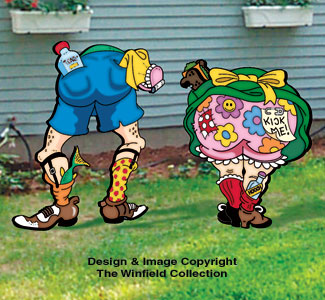 Tonic and Hooch Yard Display Pattern - The Winfield Collection