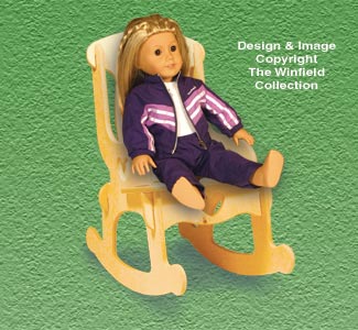 Doll Furniture Rocker Pattern - The Winfield Collection