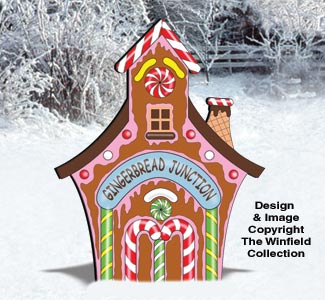 Gingerbread Junction Pattern - The Winfield Collection