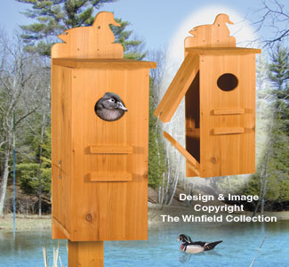 Wood Duck House Pattern - The Winfield Collection