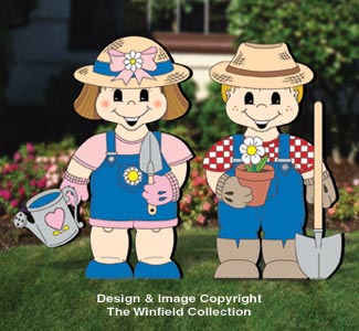 Dress-Up Darlings Garden Pals Outfits Pattern - The Winfield Collection