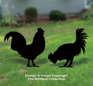 Chicken Shadow Pattern - The Winfield Collection