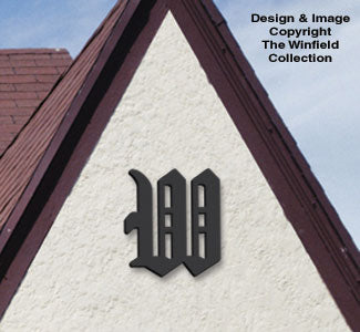 Old English Letters Patterns - The Winfield Collection