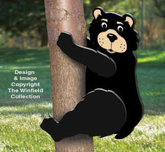 3D Climbing Black Bear Pattern - The Winfield Collection