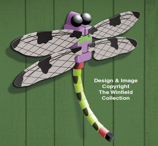 3D Giant Dragonfly Pattern - The Winfield Collection