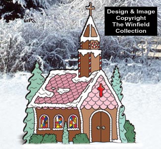 Gingerbread Church Pattern - The Winfield Collection