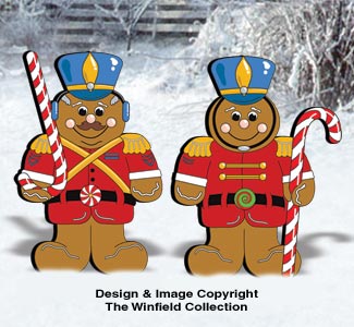 Gingerbread Toy Soldiers Pattern - The Winfield Collection