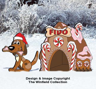 Gingerbread Doghouse Pattern - The Winfield Collection